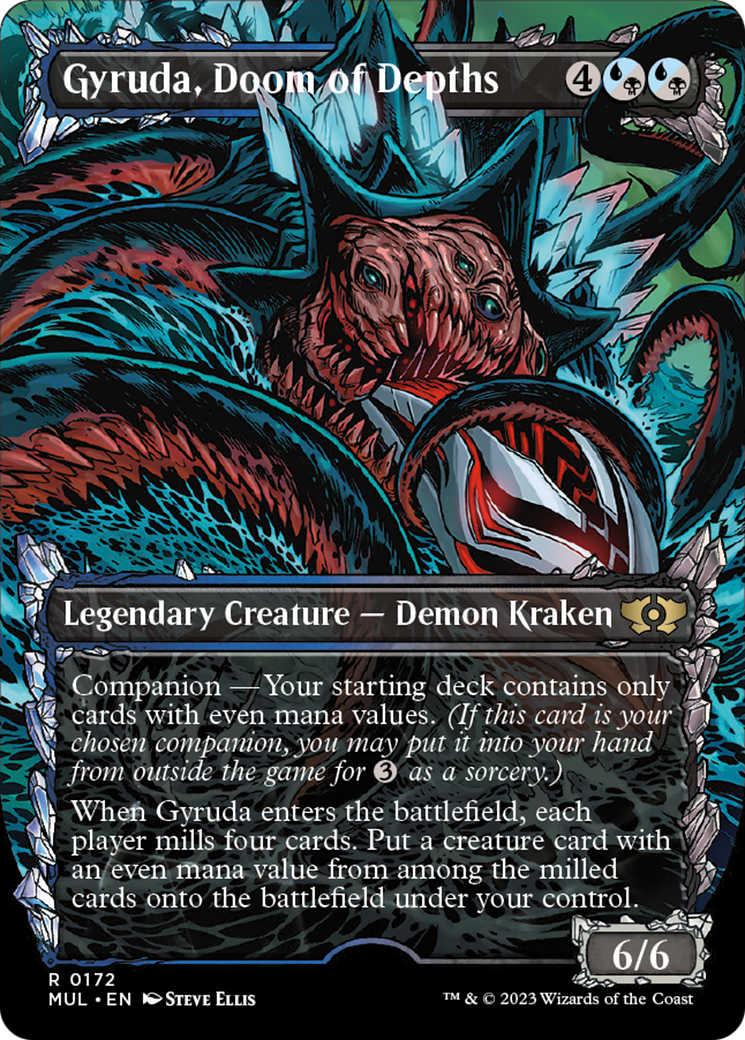 Gyruda, Doom of Depths (Halo Foil) [Multiverse Legends] | Galactic Gamez