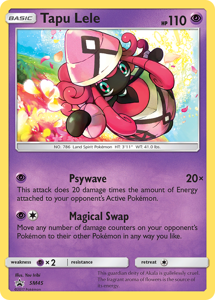 Tapu Lele (SM45) [Sun & Moon: Black Star Promos] | Galactic Gamez