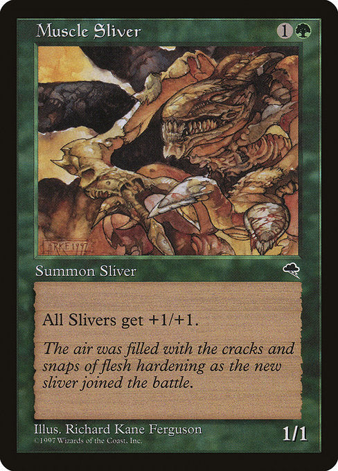 Muscle Sliver [Tempest] | Galactic Gamez