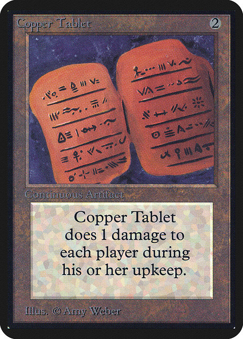 Copper Tablet [Limited Edition Alpha] | Galactic Gamez