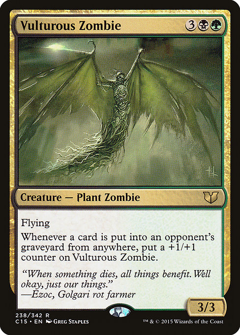 Vulturous Zombie [Commander 2015] | Galactic Gamez