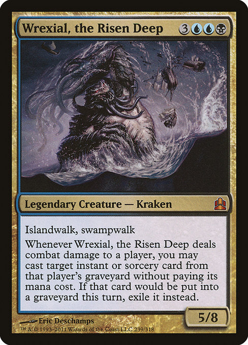 Wrexial, the Risen Deep [Commander 2011] | Galactic Gamez