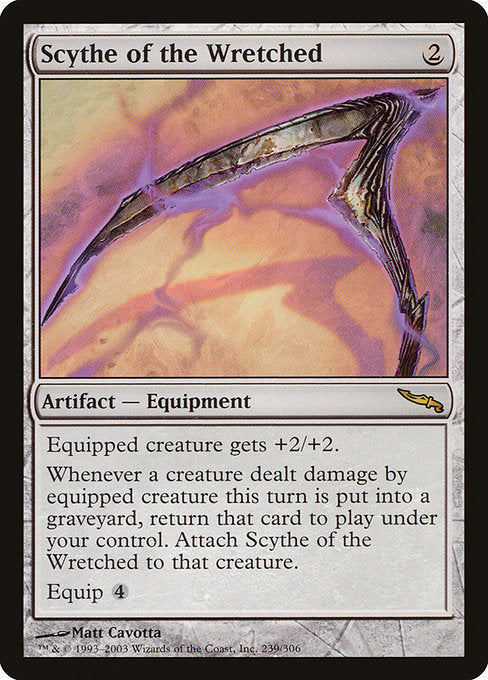 Scythe of the Wretched [Mirrodin] | Galactic Gamez