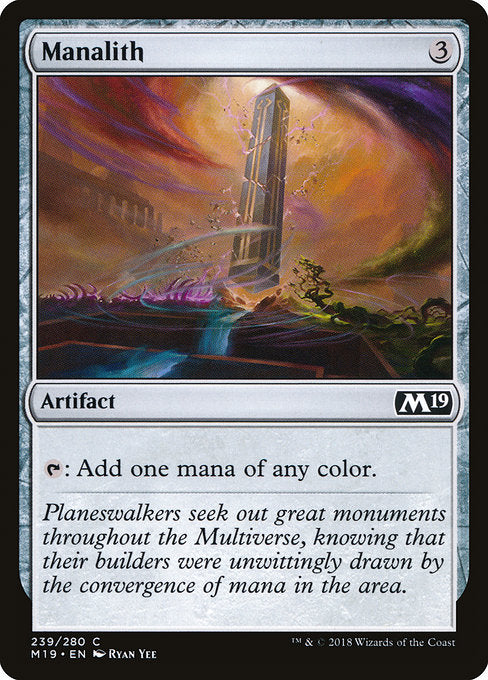 Manalith [Core Set 2019] | Galactic Gamez