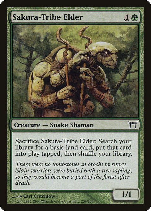 Sakura-Tribe Elder [Champions of Kamigawa] | Galactic Gamez