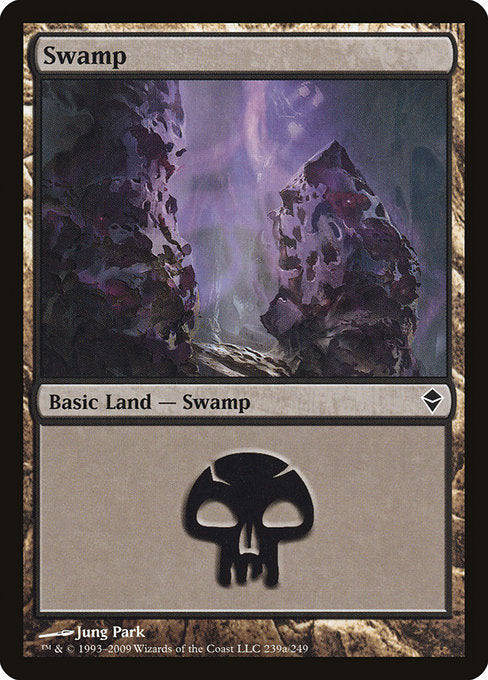 Swamp [Zendikar] | Galactic Gamez