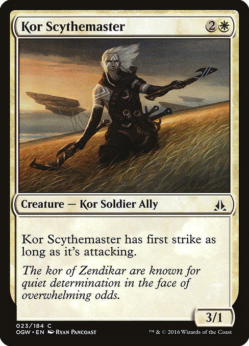 Kor Scythemaster [Oath of the Gatewatch] | Galactic Gamez