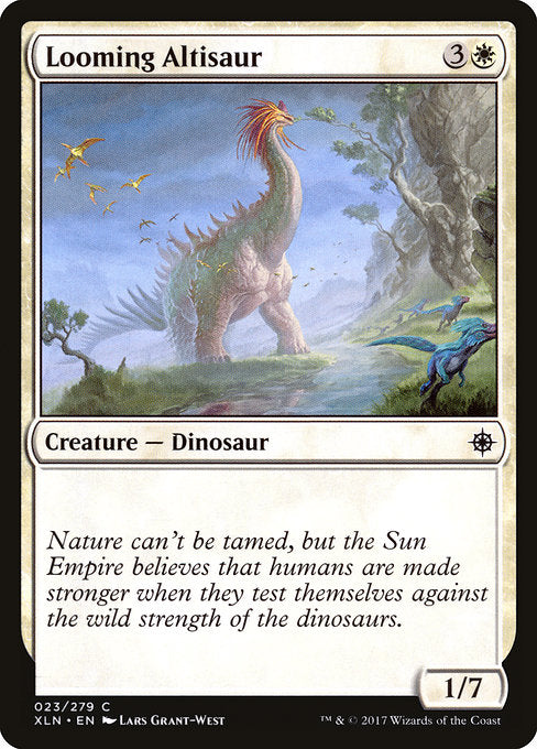 Looming Altisaur [Ixalan] | Galactic Gamez