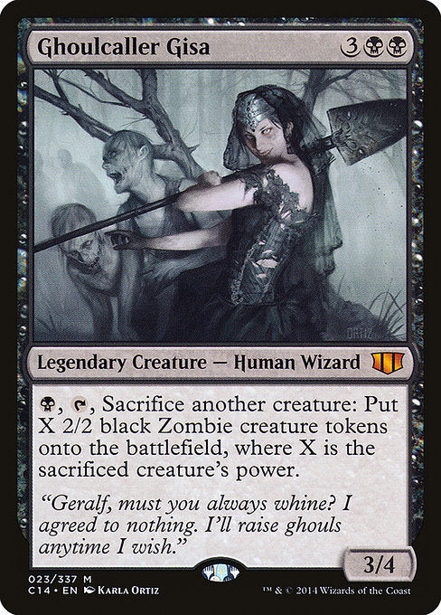 Ghoulcaller Gisa [Commander 2014] | Galactic Gamez