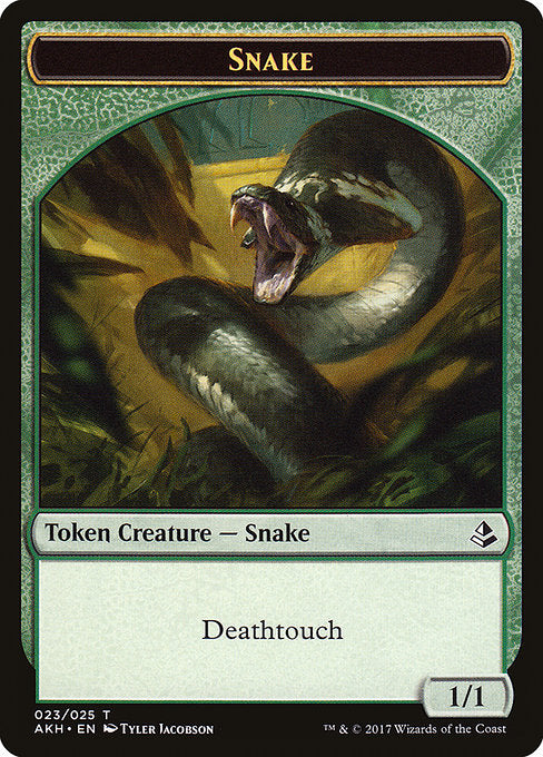 Snake [Amonkhet Tokens] | Galactic Gamez