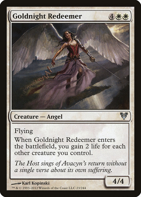 Goldnight Redeemer [Avacyn Restored] | Galactic Gamez