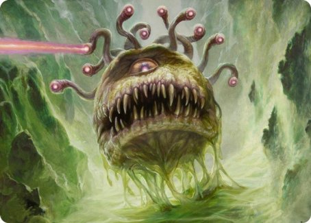 Beholder Art Card [Dungeons & Dragons: Adventures in the Forgotten Realms Art Series] | Galactic Gamez