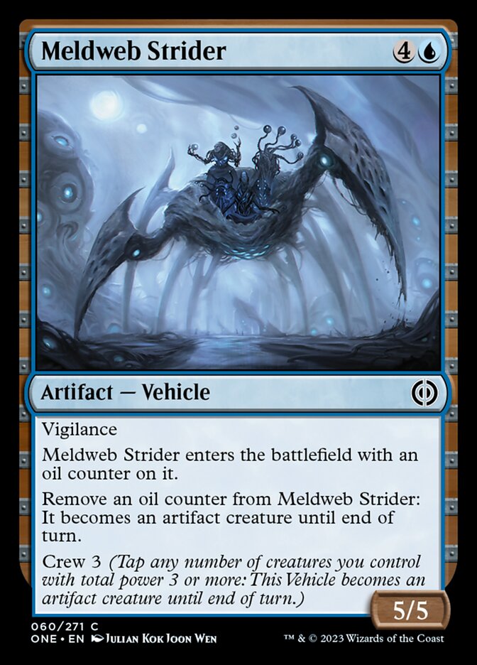 Meldweb Strider [Phyrexia: All Will Be One] | Galactic Gamez