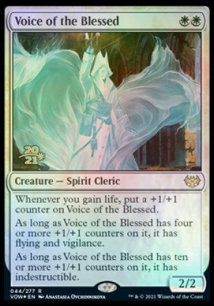 Voice of the Blessed [Innistrad: Crimson Vow Prerelease Promos] | Galactic Gamez