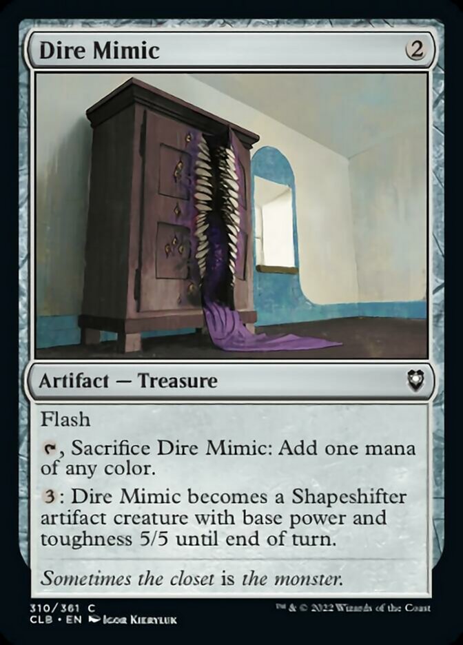 Dire Mimic [Commander Legends: Battle for Baldur's Gate] | Galactic Gamez