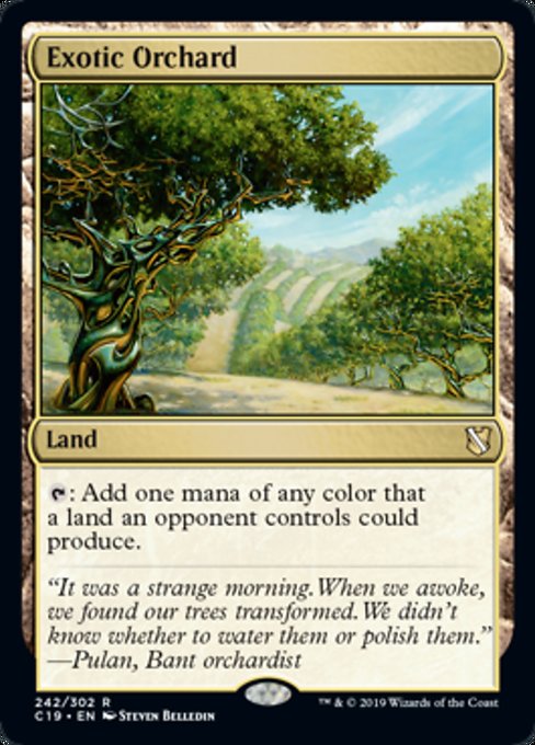 Exotic Orchard [Commander 2019] | Galactic Gamez