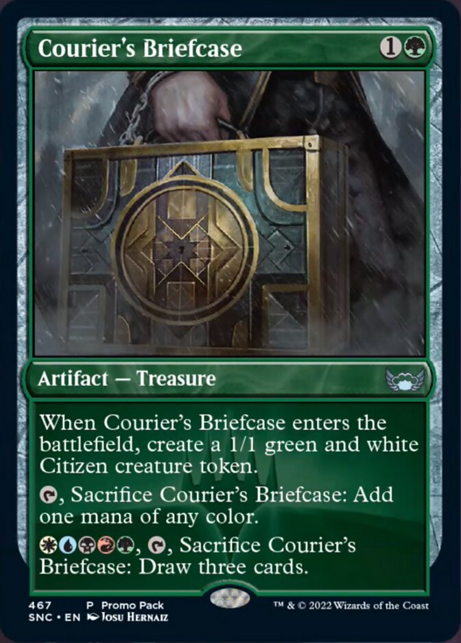 Courier's Briefcase (Promo Pack) [Streets of New Capenna] | Galactic Gamez