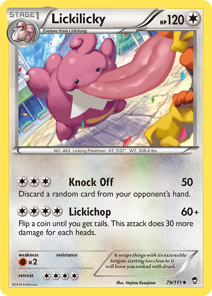 Lickilicky (79/111) [XY: Furious Fists] | Galactic Gamez