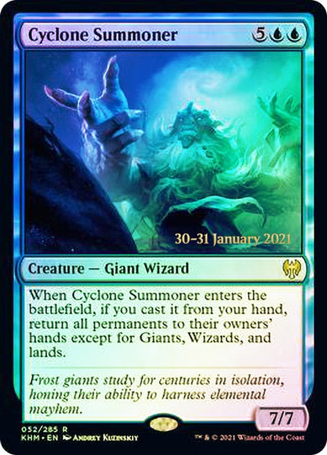 Cyclone Summoner  [Kaldheim Prerelease Promos] | Galactic Gamez