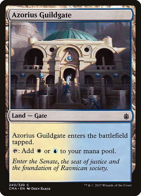 Azorius Guildgate [Commander Anthology] | Galactic Gamez