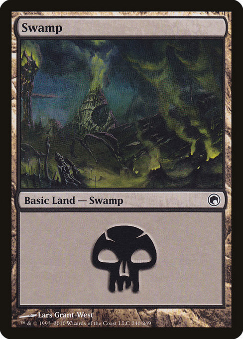 Swamp [Scars of Mirrodin] | Galactic Gamez