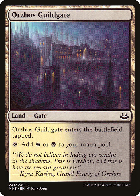 Orzhov Guildgate [Modern Masters 2017] | Galactic Gamez