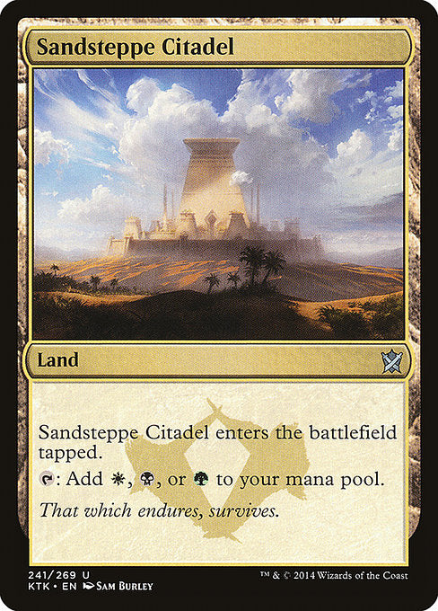 Sandsteppe Citadel [Khans of Tarkir] | Galactic Gamez