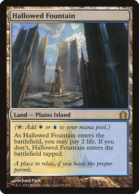 Hallowed Fountain [Return to Ravnica] | Galactic Gamez