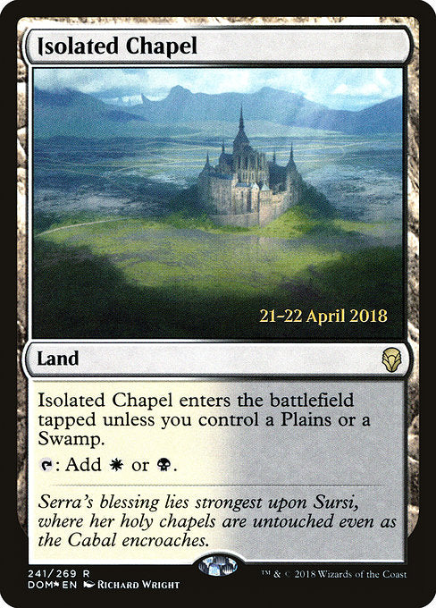 Isolated Chapel [Dominaria Promos] | Galactic Gamez
