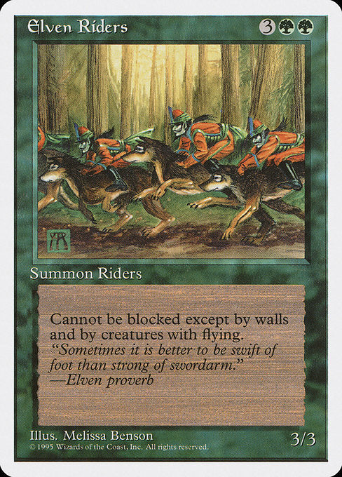 Elven Riders [Fourth Edition] | Galactic Gamez