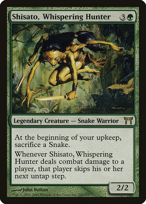 Shisato, Whispering Hunter [Champions of Kamigawa] | Galactic Gamez