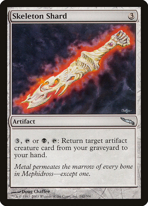 Skeleton Shard [Mirrodin] | Galactic Gamez