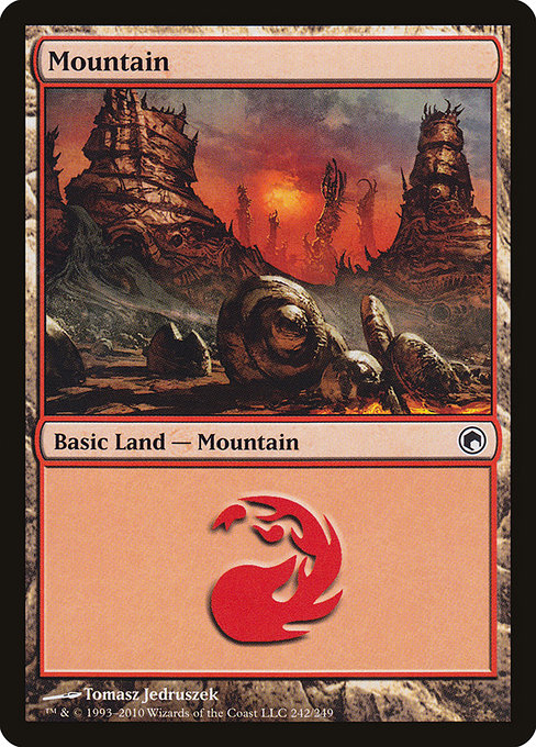 Mountain [Scars of Mirrodin] | Galactic Gamez