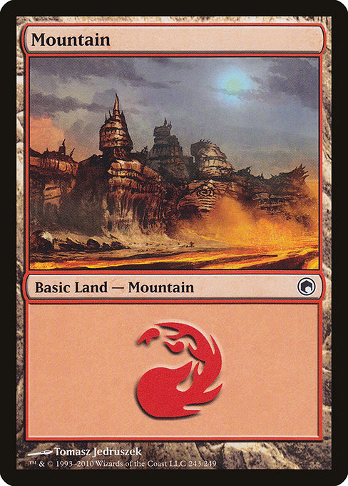 Mountain [Scars of Mirrodin] | Galactic Gamez