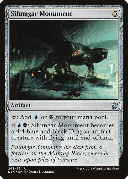 Silumgar Monument [Dragons of Tarkir] | Galactic Gamez