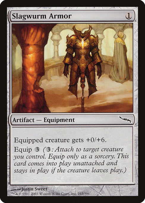 Slagwurm Armor [Mirrodin] | Galactic Gamez