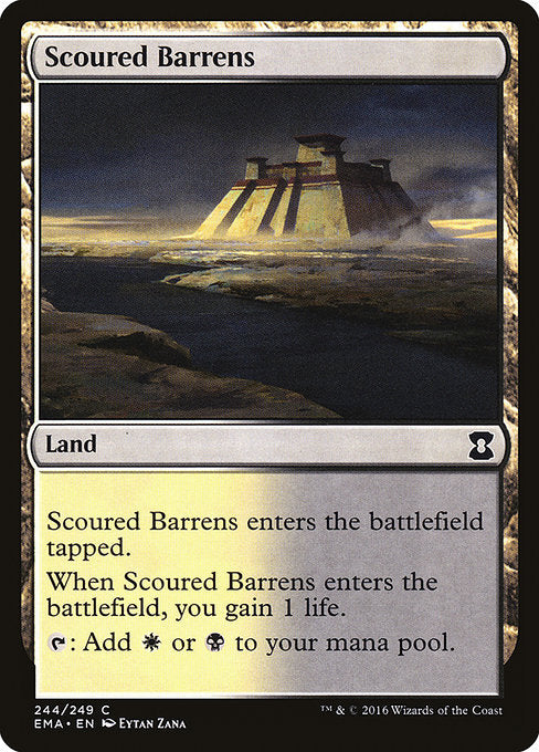 Scoured Barrens [Eternal Masters] | Galactic Gamez
