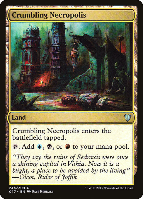 Crumbling Necropolis [Commander 2017] | Galactic Gamez