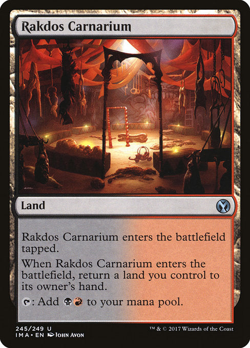 Rakdos Carnarium [Iconic Masters] | Galactic Gamez