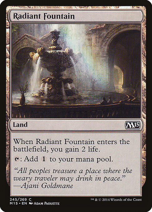 Radiant Fountain [Magic 2015] | Galactic Gamez
