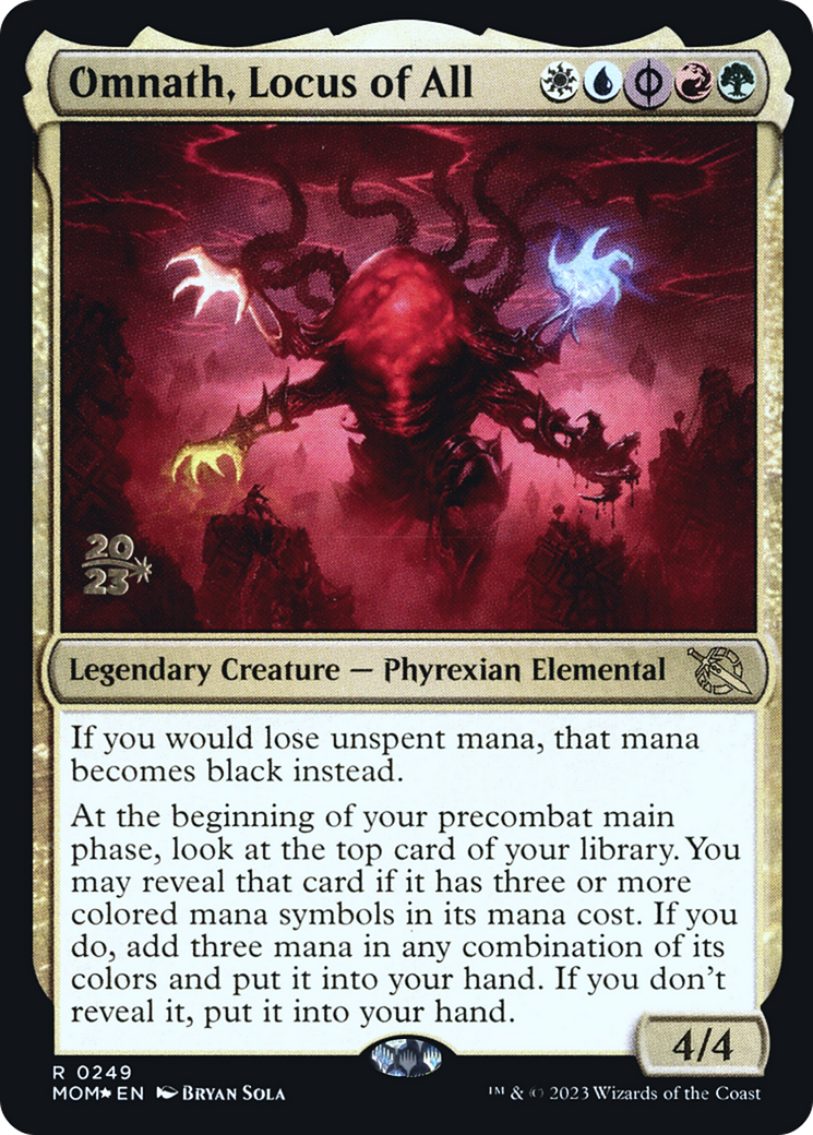 Omnath, Locus of All [March of the Machine Prerelease Promos] | Galactic Gamez