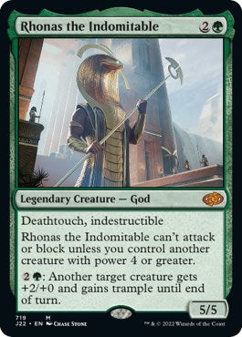 Rhonas the Indomitable [Jumpstart 2022] | Galactic Gamez