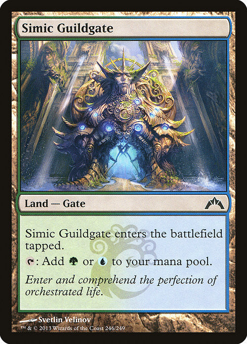 Simic Guildgate [Gatecrash] | Galactic Gamez