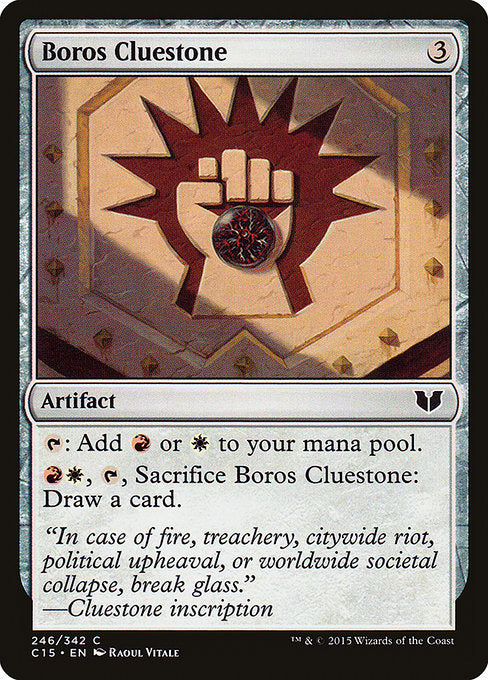 Boros Cluestone [Commander 2015] | Galactic Gamez