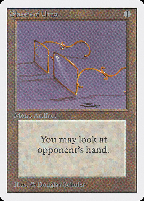 Glasses of Urza [Unlimited Edition] | Galactic Gamez