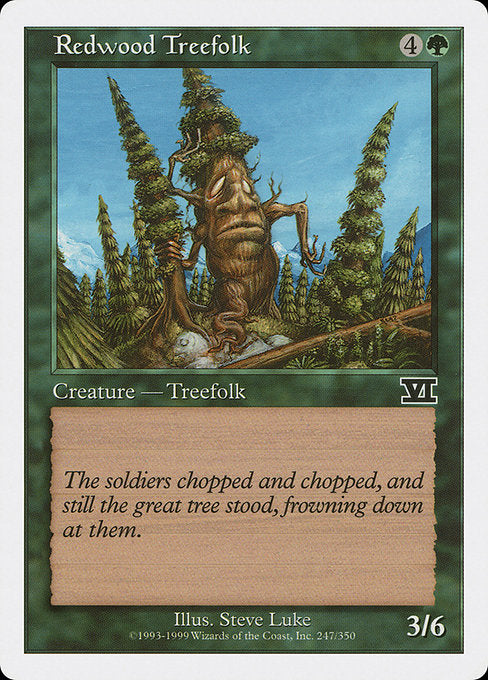 Redwood Treefolk [Classic Sixth Edition] | Galactic Gamez