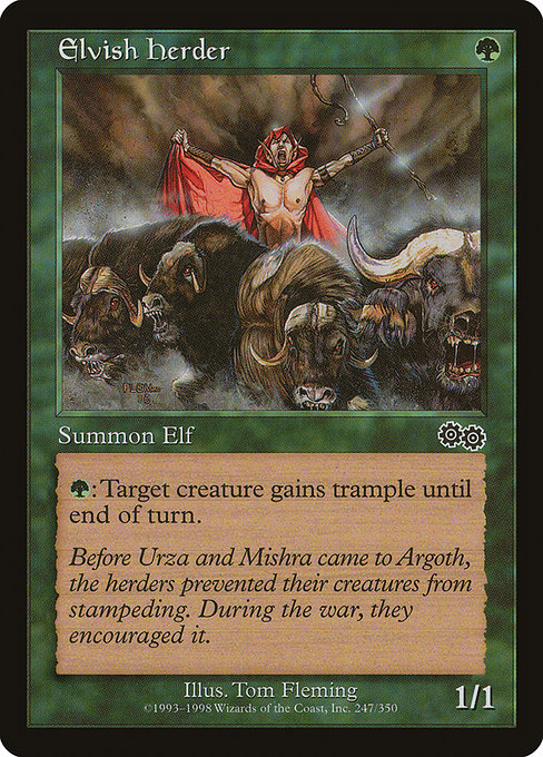 Elvish Herder [Urza's Saga] | Galactic Gamez
