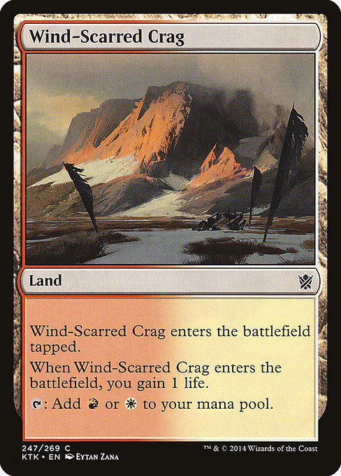 Wind-Scarred Crag [Khans of Tarkir] | Galactic Gamez