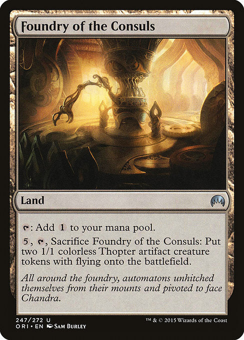 Foundry of the Consuls [Magic Origins] | Galactic Gamez