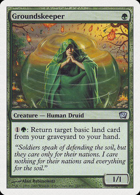 Groundskeeper [Ninth Edition] | Galactic Gamez